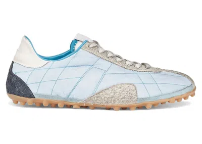 Pre-owned Maison Margiela Sprinters Low (women's) Sneakers In Blue Shades/white/grey In Multi