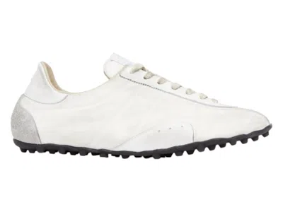 Pre-owned Maison Margiela Sprinters Low (women's) Sneakers In White/birch