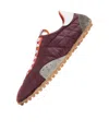 Maison Margiela Sprinters Leather And Suede-trimmed Nylon Sneakers In Brown