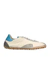 Maison Margiela Sprinters Low Top Sneakers With Dirty Effect