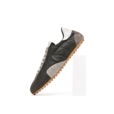 Maison Margiela Sprinters Woman Dark Green And White