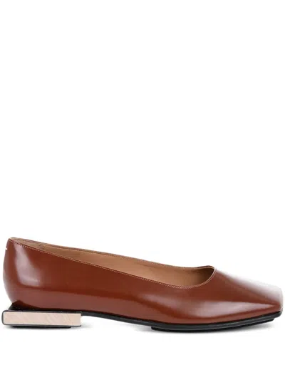 Maison Margiela Squared-toe Ballerina Shoes