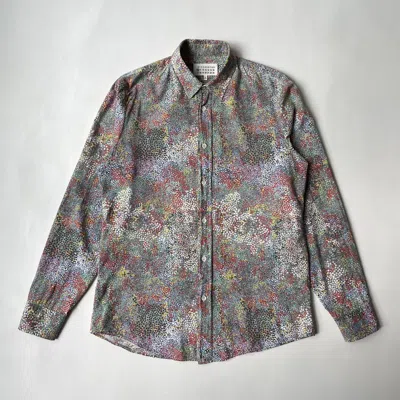 Pre-owned Maison Margiela S/s 13 ‘monet' Print Shirt In Multicolor