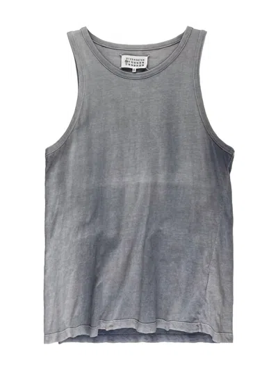 Pre-owned Maison Margiela Ss14  Sunfaded Tank Top In Grey