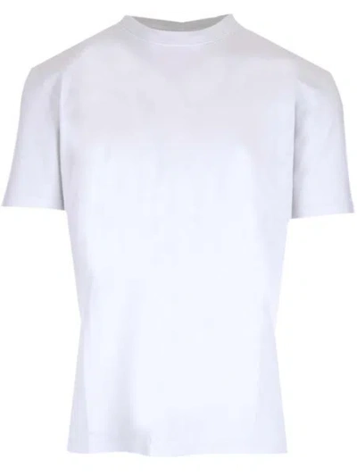 Maison Margiela Ss23 Plain White Cotton T-shirt For Men