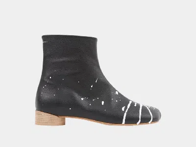 Pre-owned Maison Margiela Ss24 Mm6  Anatomic Ankle Boots 41 In Multi