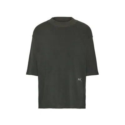 Maison Margiela Stamp Logo T-shirt Man Black