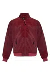 MAISON MARGIELA STAND COLLAR ZIPPED JACKET