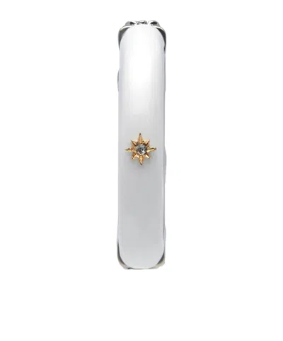 Maison Margiela Star-appliqué Ring In White