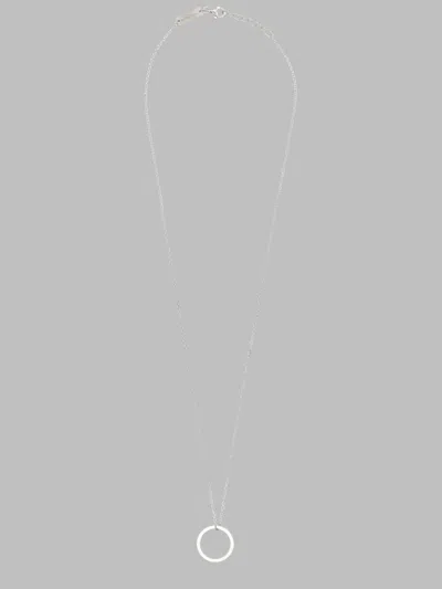 Maison Margiela Sterling Silver Minimalist Necklace