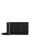Maison Margiela Subtle Four-stitch Logo Rectangular Bag In Black
