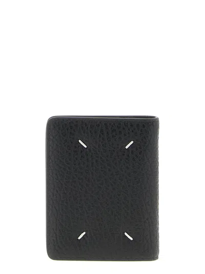 Maison Margiela 'stitching' Card Holder. In Black