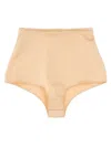 Maison Margiela Seamless Finish High Waist Briefs In Neutral