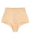 Maison Margiela Seamless Finish High Waist Briefs In White