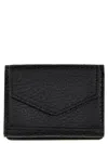 Maison Margiela Stitching Wallet In 黑色的