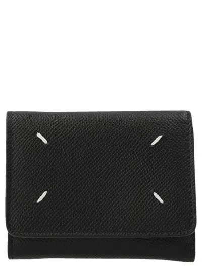 Maison Margiela Stitching' Wallet In Black