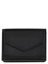 Maison Margiela Stitching Wallet In Black