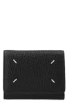 Maison Margiela ‘stitching' Wallet In Burgundy