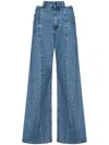 Maison Margiela Stonewashed Blue Cotton Denim Jeans