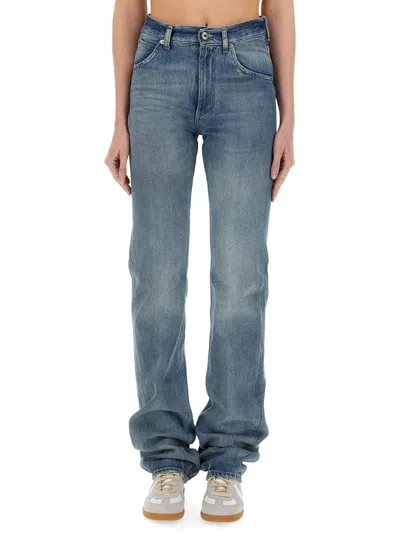 Maison Margiela Straight Jeans In Denim