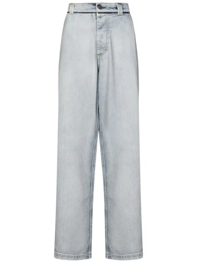 Maison Margiela Straight-leg Cotton Denim Jeans In White