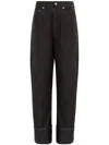 Maison Margiela Straight-leg Cotton Jeans In Black