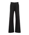 Maison Margiela Black Cotton 5 Pockets Pants In Black