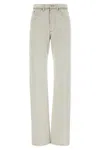 Maison Margiela Elevated Denim Straight-leg Jeans In Yellow