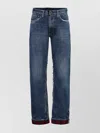 Maison Margiela Straight-leg Jeans 5 Pockets In Blue