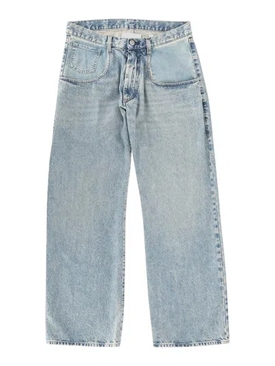 Maison Margiela Straight Leg Jeans In Denim