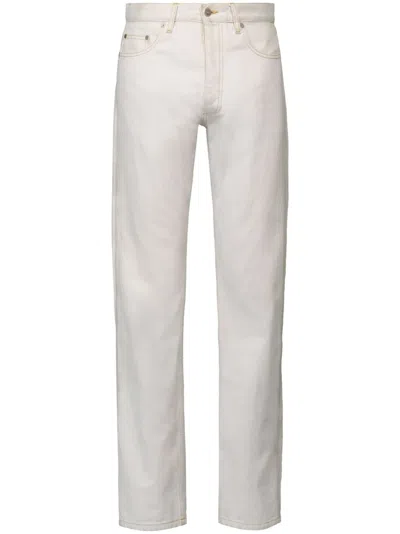 MAISON MARGIELA STRAIGHT-LEG MID-RISE JEANS