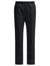 Maison Margiela Straight-leg Pants In Wool In Black