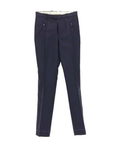 Maison Margiela Straight-leg Tailored Trousers In Black