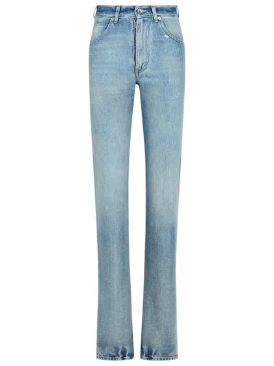 デニム・ジーパン Maison Margiela Straight Light Blue Denim Jeans Maison Margiela Straight Light Blue Denim Jeans | ModeSens