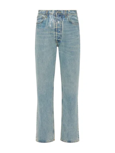 Maison Margiela Straight-leg Cotton Denim Jeans For Men In Blue