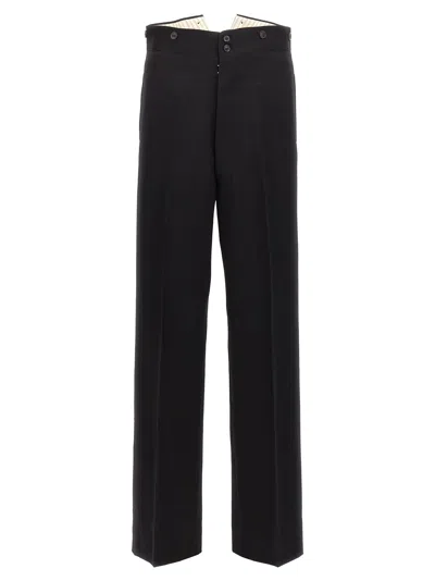 MAISON MARGIELA STRAP WOOL PANTS
