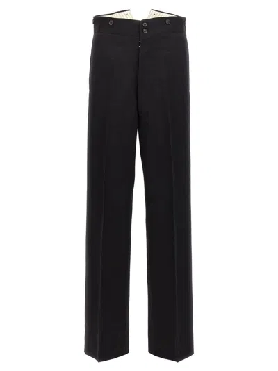 MAISON MARGIELA MAISON MARGIELA STRAP WOOL PANTS
