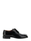 Maison Margiela Tabi Brushed Leather Lace-up Shoes