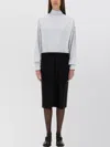 Maison Margiela Striped Dress-shirt Featuring Button Detail