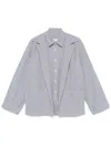 Maison Margiela Striped Multilayer Jacket