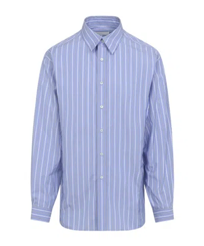 MAISON MARGIELA MAISON MARGIELA STRIPED LONG-SLEEVED BUTTONED SHIRT