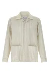 Maison Margiela Camicia In Cotone Ricamato Uomo