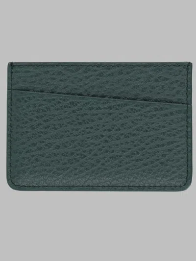 Maison Margiela Stylish 100% Leather Wallet For Men In Green
