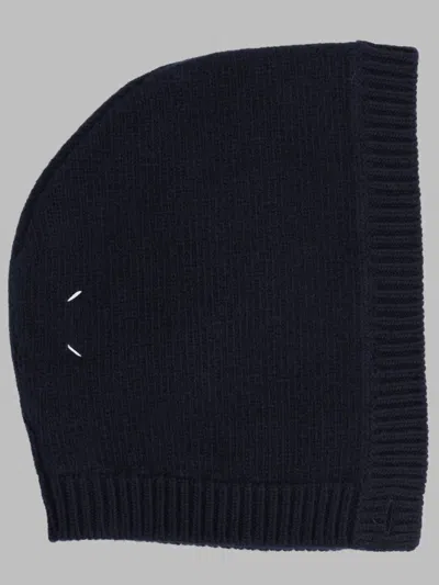 Maison Margiela Stylish Men's Wool Hat In Blue