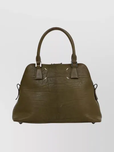 Maison Margiela Stylish Shoulder Bag Metal Ring Detail