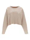 Maison Margiela Women Logo Embroidery Sweatshirt