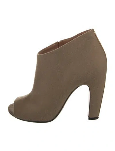 Pre-owned Maison Margiela Suede Boots In Brown