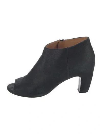 Pre-owned Maison Margiela Suede Boots In Grey