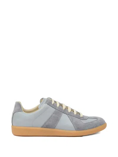 Maison Margiela Streamlined Grey Sneakers With Contemporary Design In Multi
