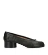Maison Margiela Tabi Ballerina Shoes In Black